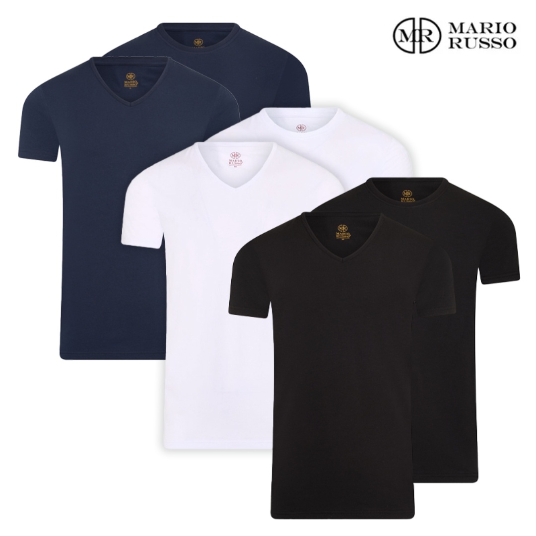 3-PACK Mario Russo T-Shirts