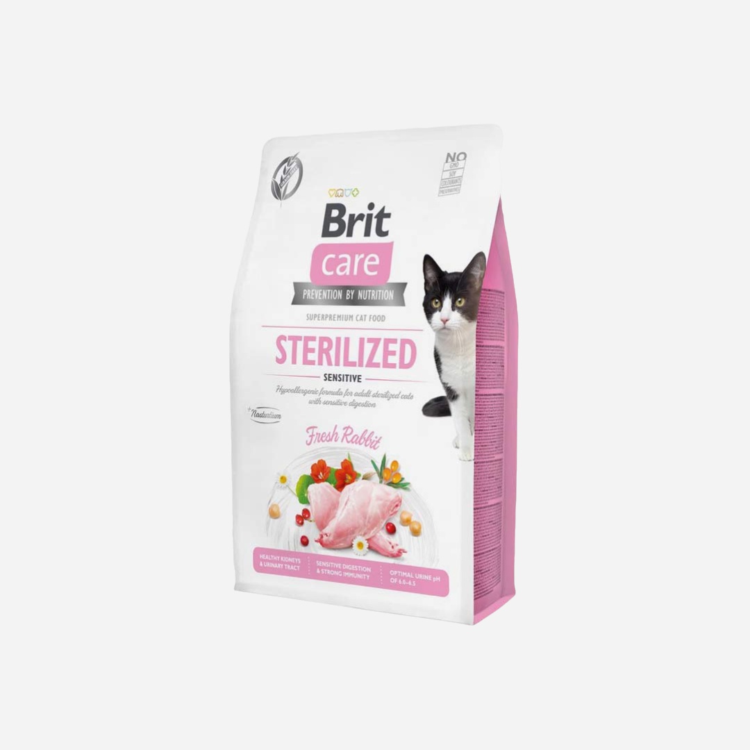 Billede af Brit Care kat - Sterilized - Kornfrit, 7 kg