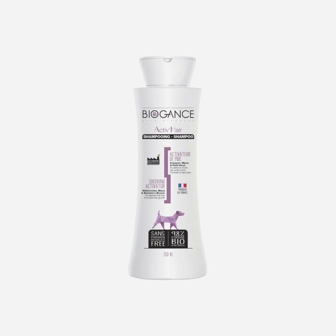 Billede af Biogance Activ shampoo 250ml - fremmer fældning og hårvækst - til hund og kat