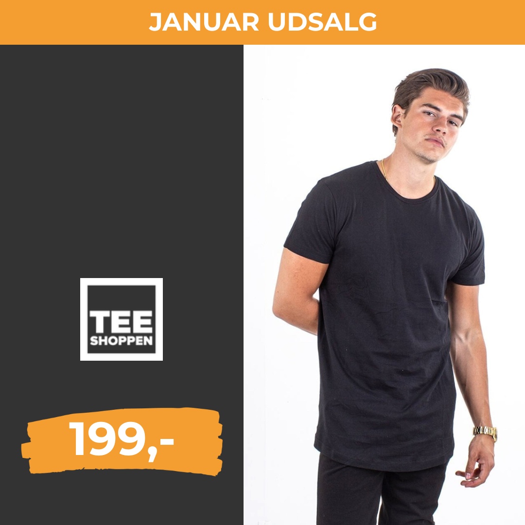 Product Image for Long T-shirt - Sort