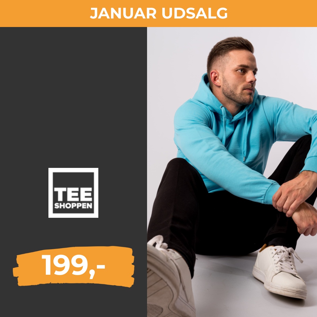 Product Image for Basic Hoodie - Turkis Blå