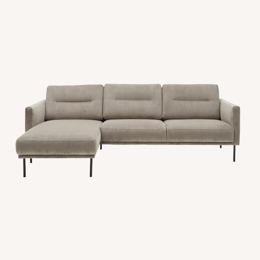 Larvik sofa med chaiselong