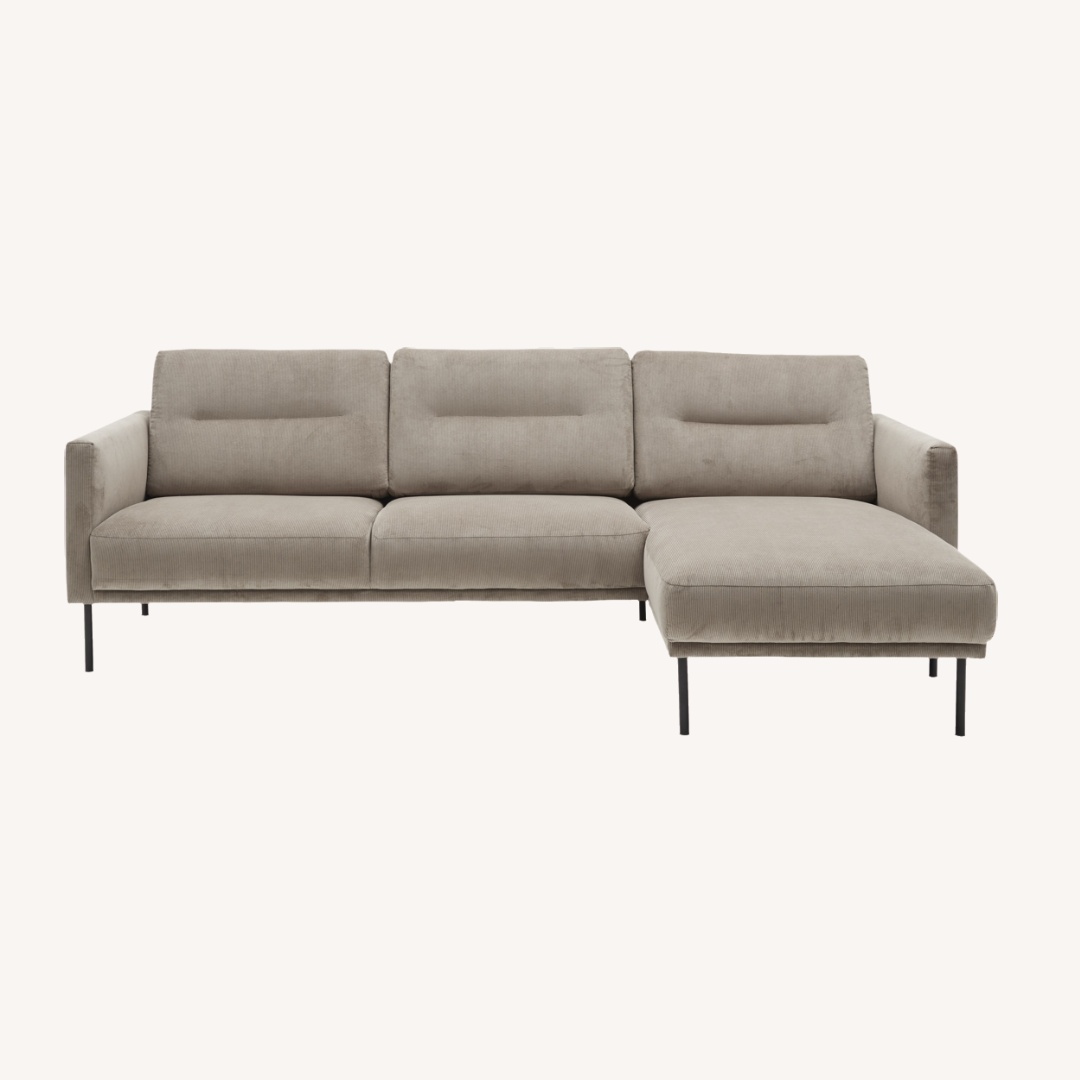 Larvik sofa med chaiselong