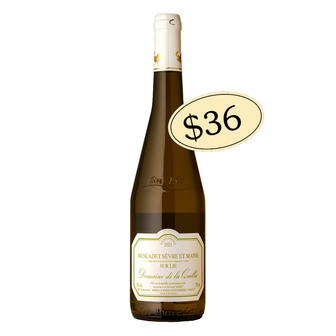 Image of Domaine de la Quilla <BR>Sèvre & Maine Muscadet Melon Blanc 2021