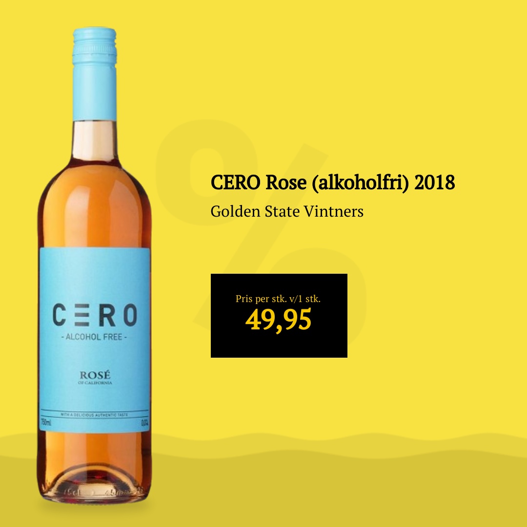 CERO Rose (alkoholfri) 2018