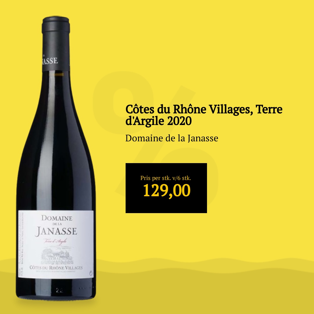 Côtes du Rhône Villages, Terre d'Argile 2020