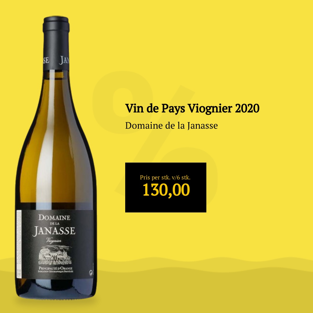 Domaine de la Janasse Vin de Pays Viognier 2020
