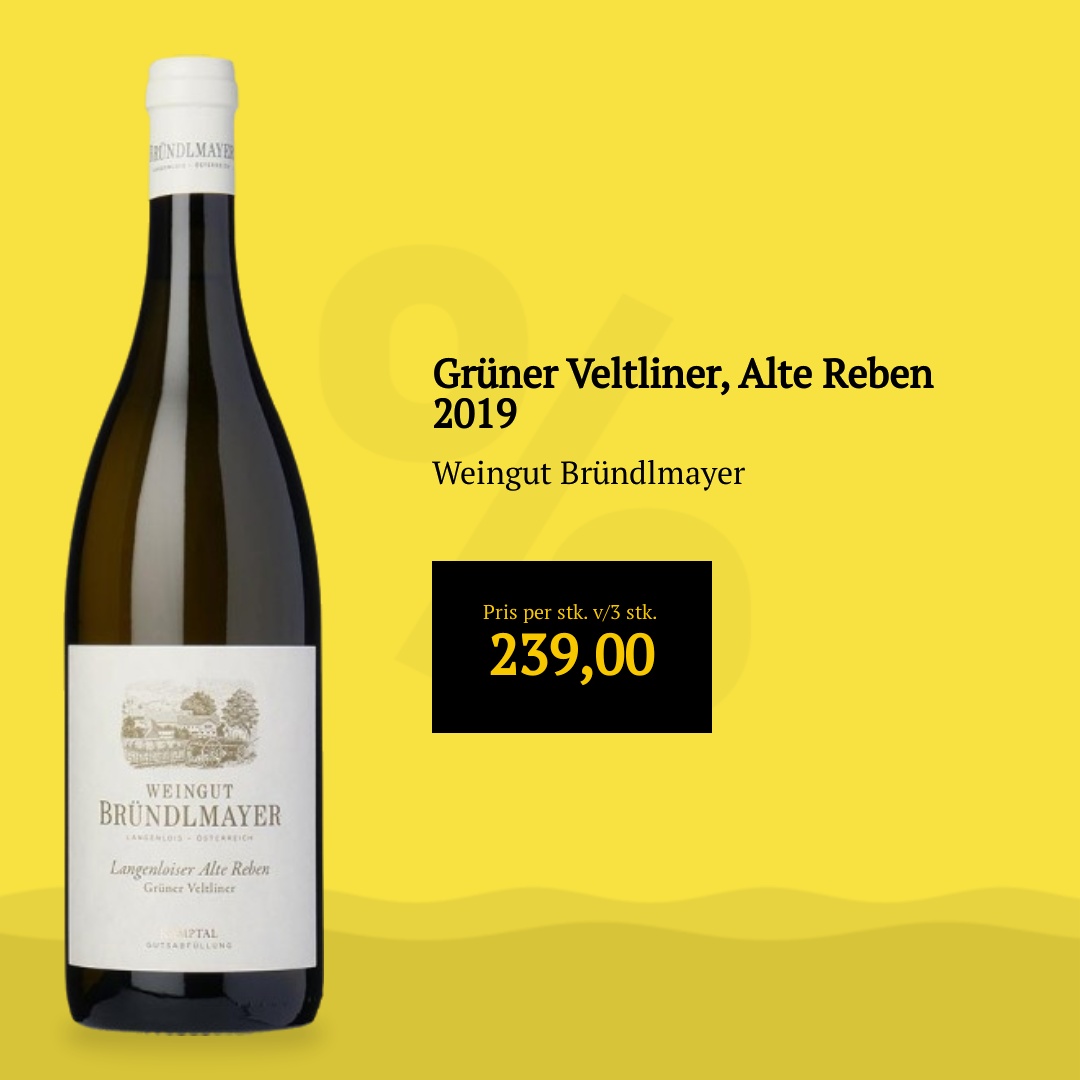Weingut Bründlmayer Grüner Veltliner, Alte Reben 2019