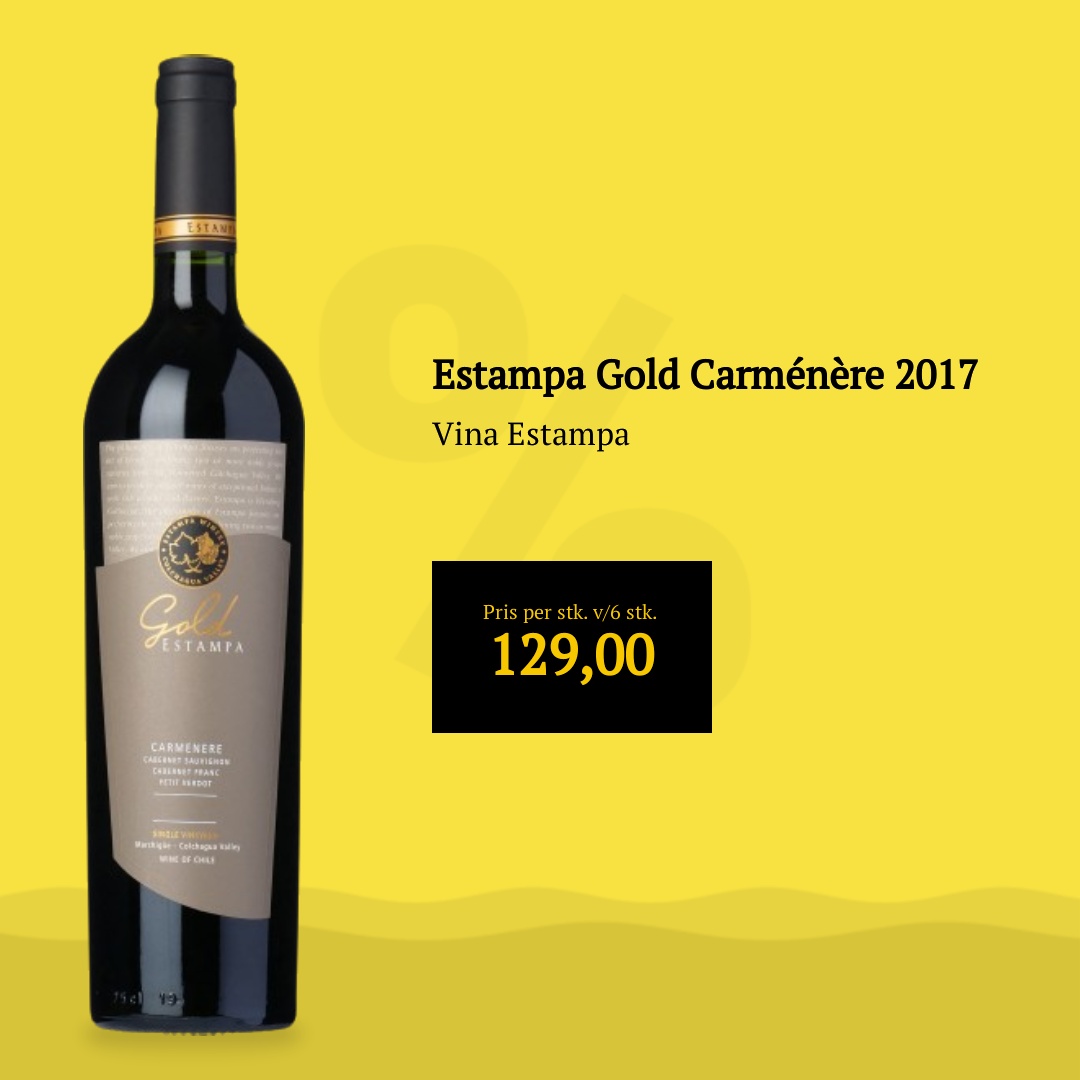  Estampa Gold Carménère 2017