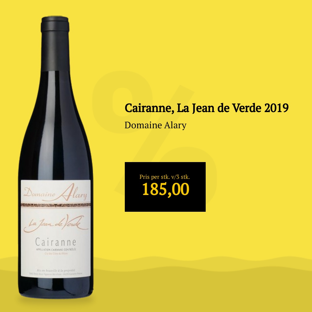 Domaine Alary Cairanne, La Jean de Verde 2019