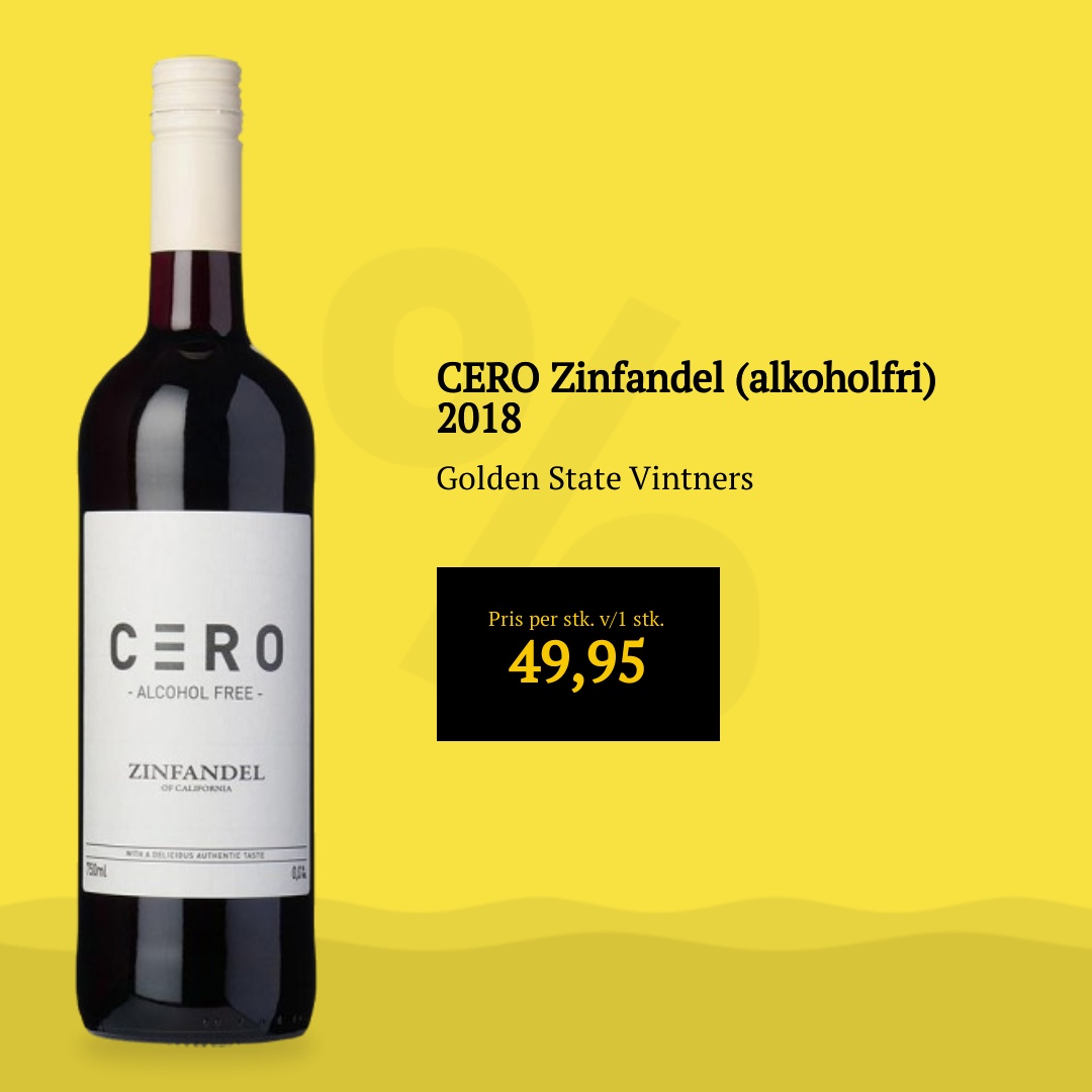 CERO Zinfandel (alkoholfri) 2018