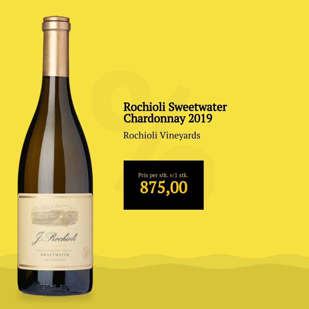  Rochioli Sweetwater Chardonnay 2019