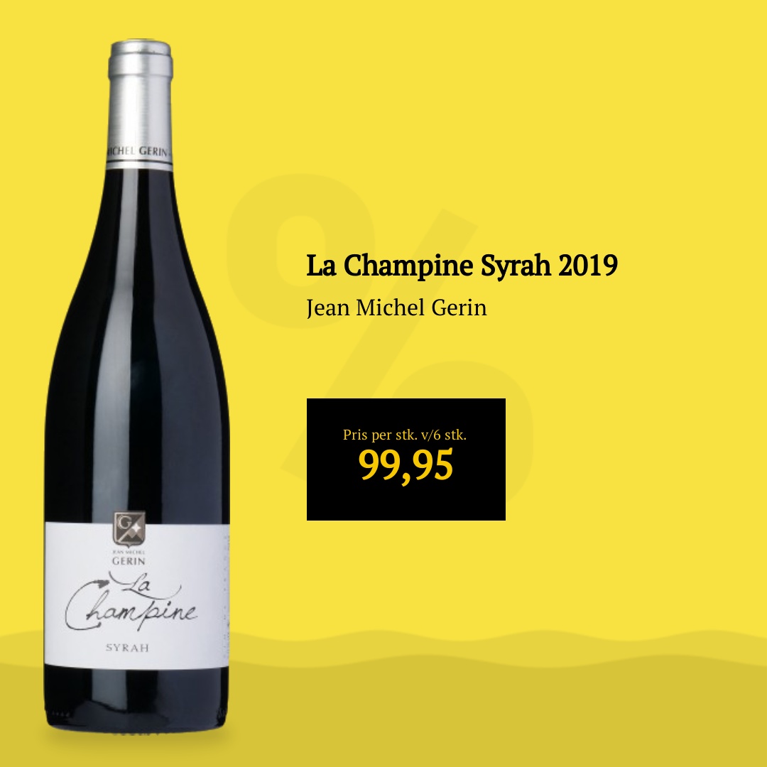 Jean Michel Gerin La Champine Syrah 2019