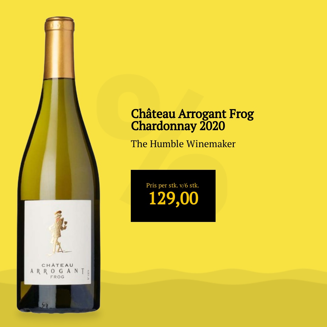 The Humble Winemaker Château Arrogant Frog Chardonnay 2020