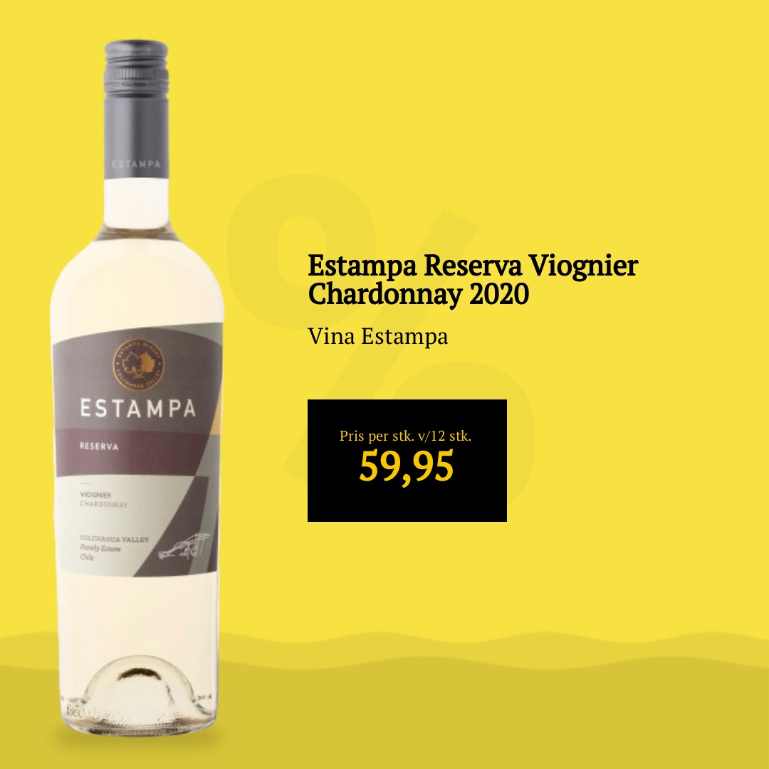 Vina Estampa Estampa Reserva Viognier Chardonnay 2020