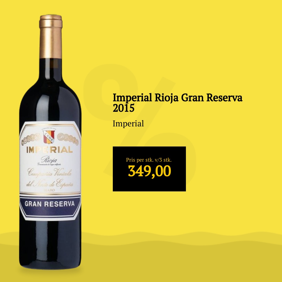 Imperial Rioja Gran Reserva 2015