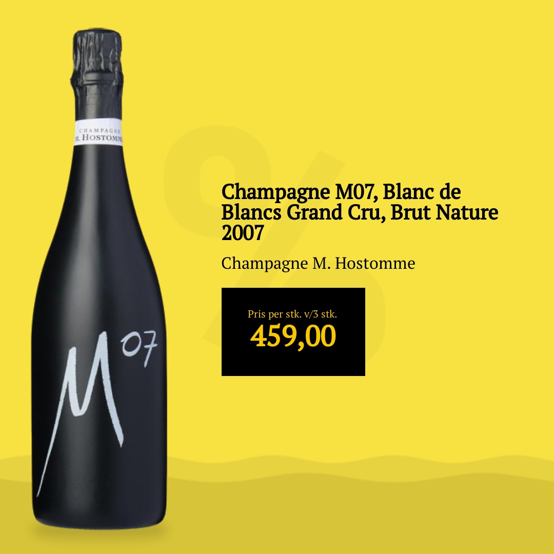  Champagne M07, Blanc de Blancs Grand Cru, Brut Nature 2007