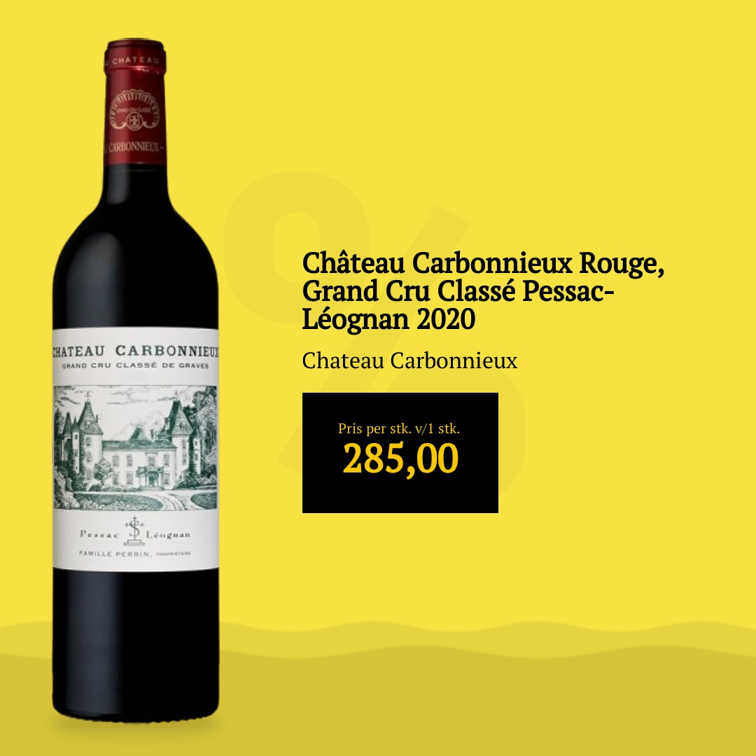 Château Carbonnieux Rouge, Grand Cru Classé Pessac-Léognan 2020