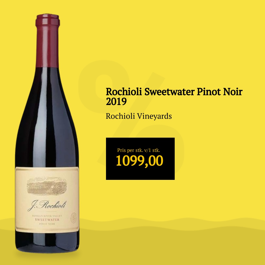 Rochioli Vineyards Rochioli Sweetwater Pinot Noir 2019