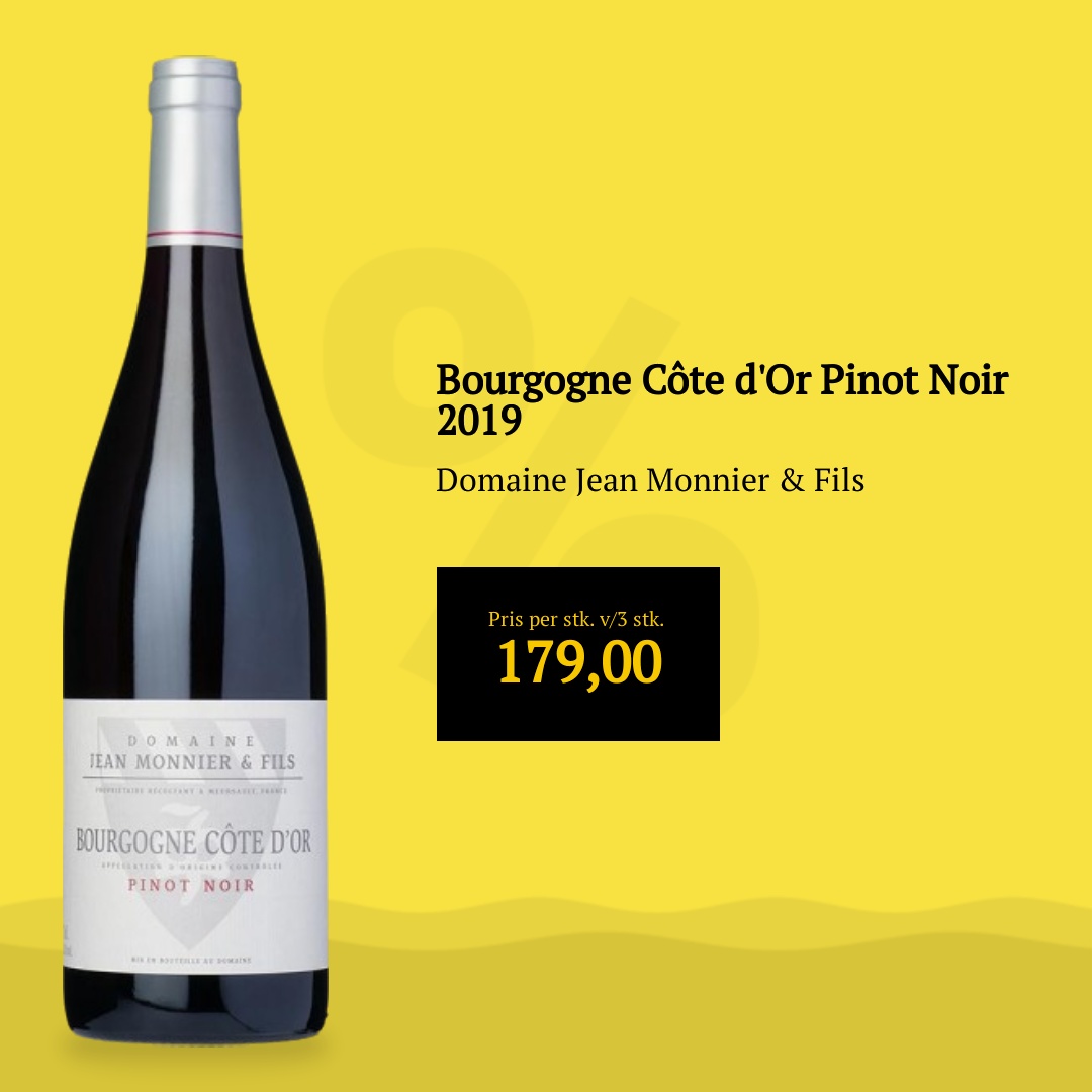 Bourgogne Côte d'Or Pinot Noir 2019