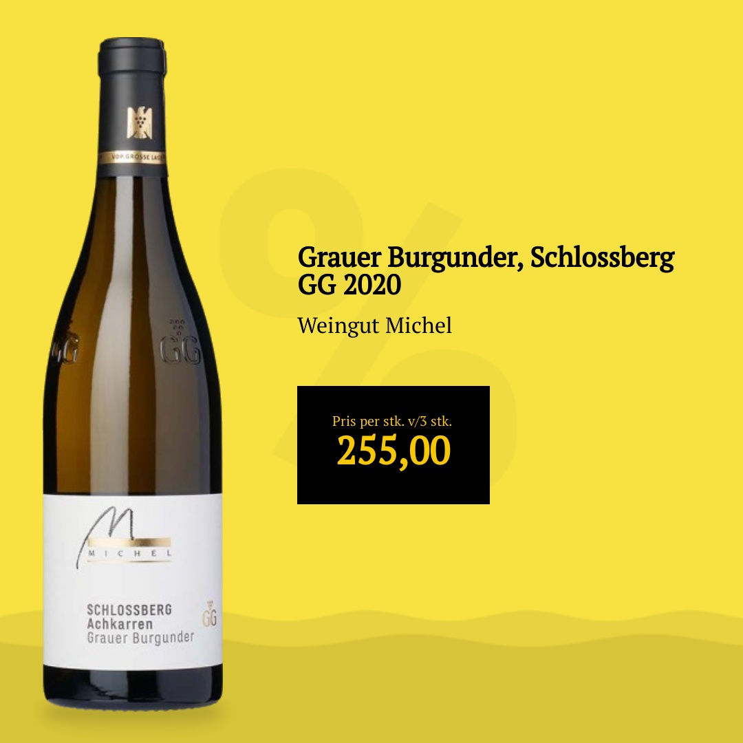 Weingut Michel Grauer Burgunder, Schlossberg GG 2020