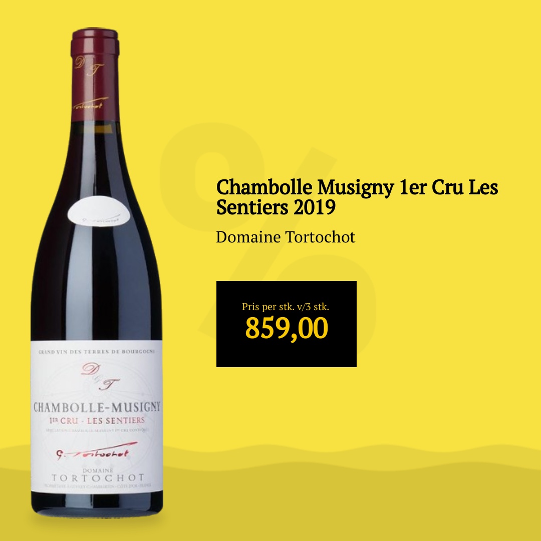 Domaine Tortochot Chambolle Musigny 1er Cru Les Sentiers 2019
