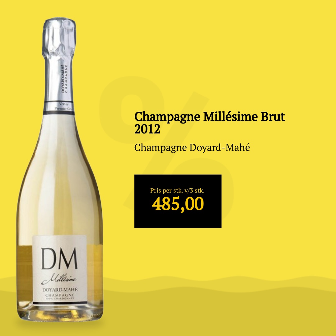 Champagne Millésime Brut 2012
