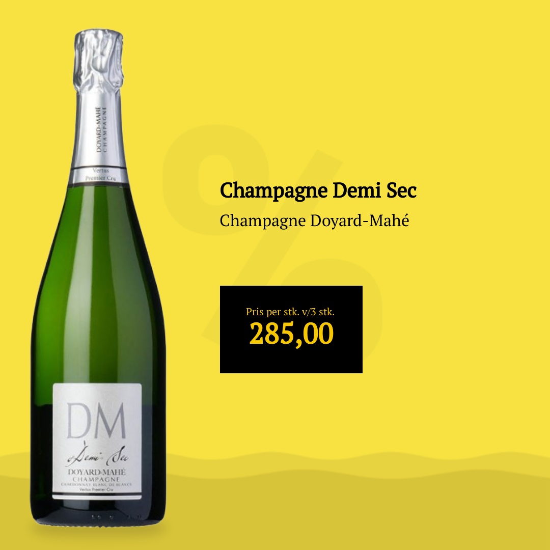 Champagne Doyard-Mahé Champagne Demi Sec