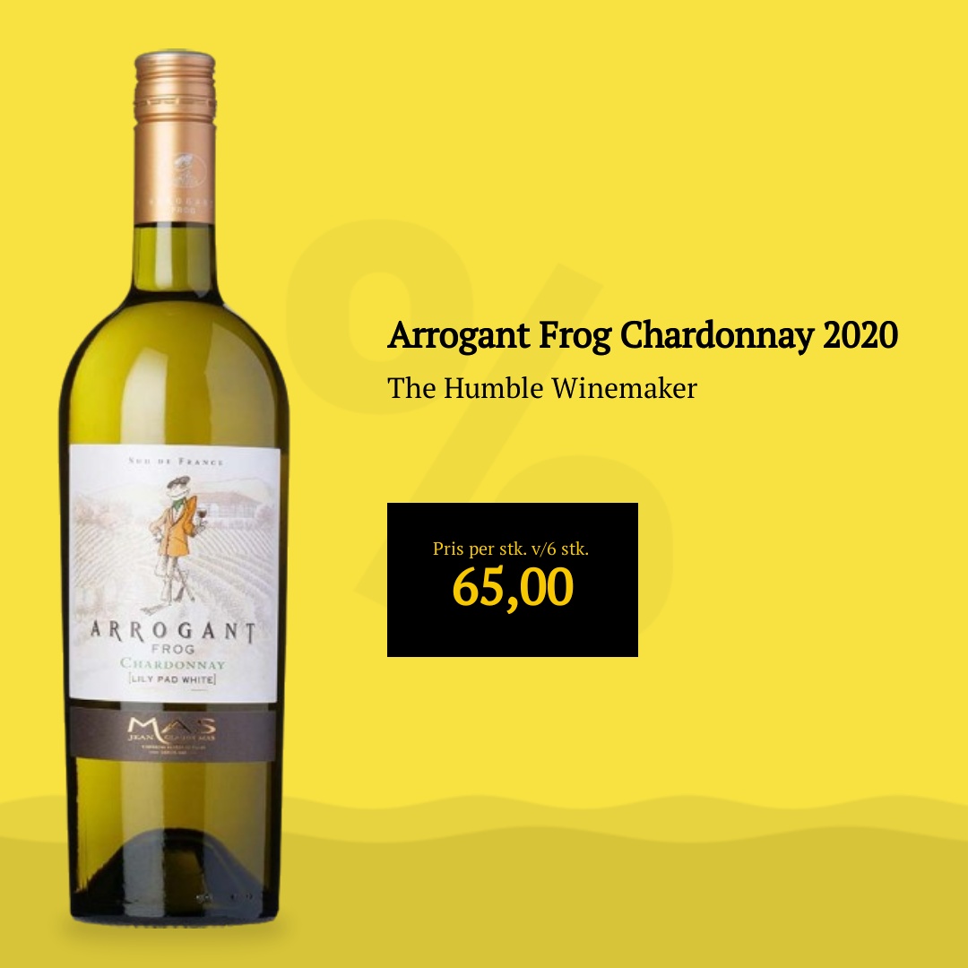 The Humble Winemaker Arrogant Frog Chardonnay 2020