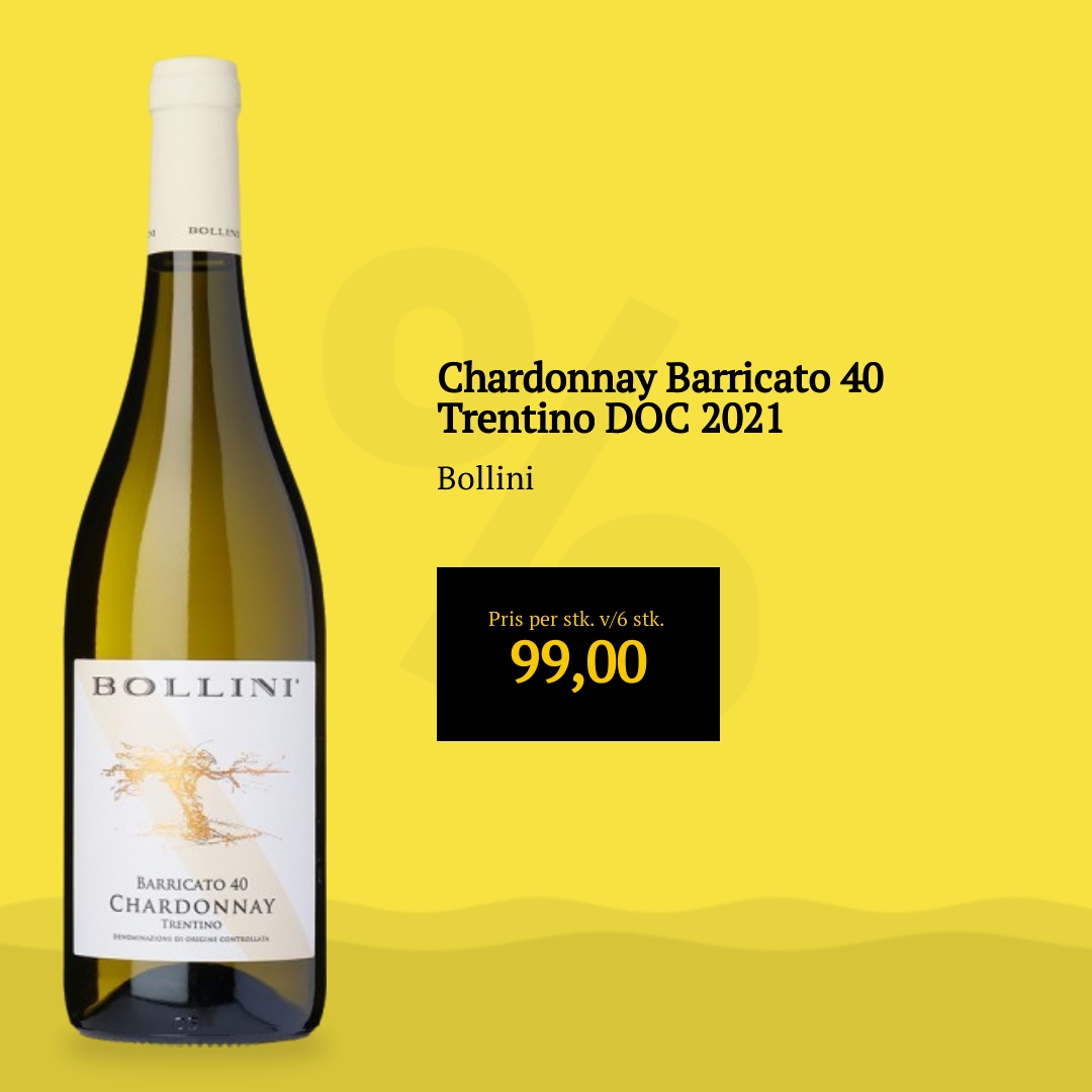 Chardonnay Barricato 40 Trentino DOC 2021