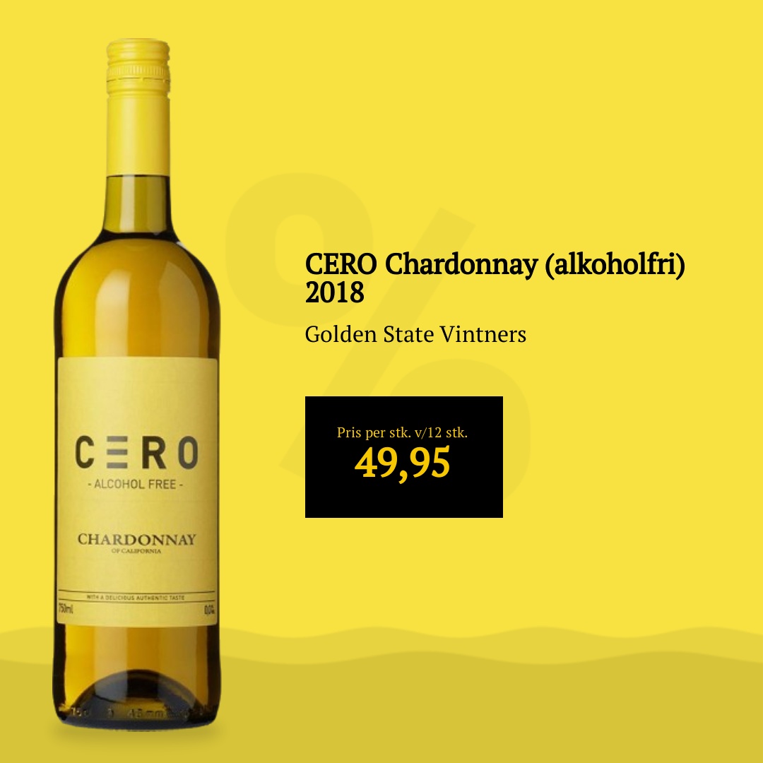 Golden State Vintners CERO Chardonnay (alkoholfri) 2018