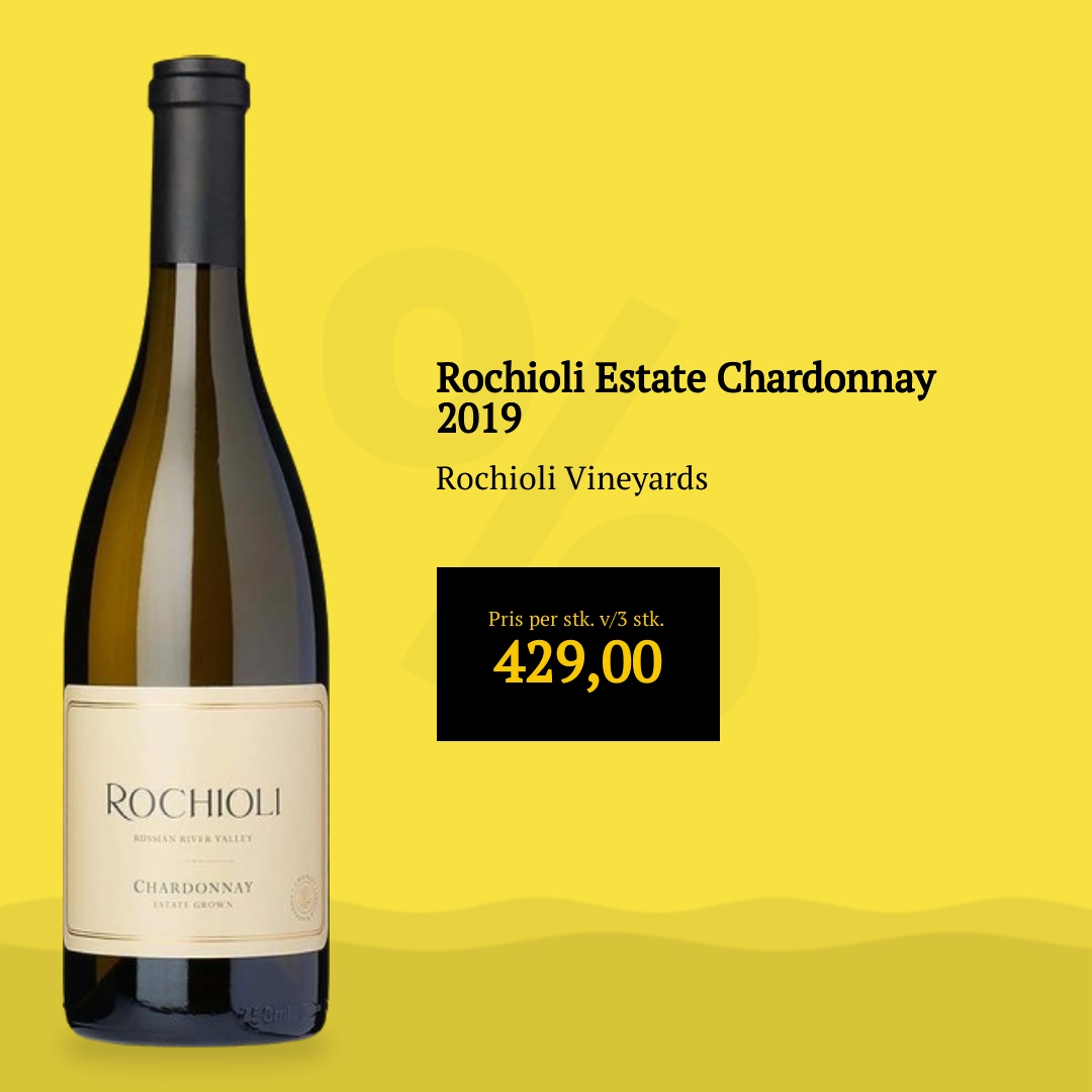  Rochioli Estate Chardonnay 2019