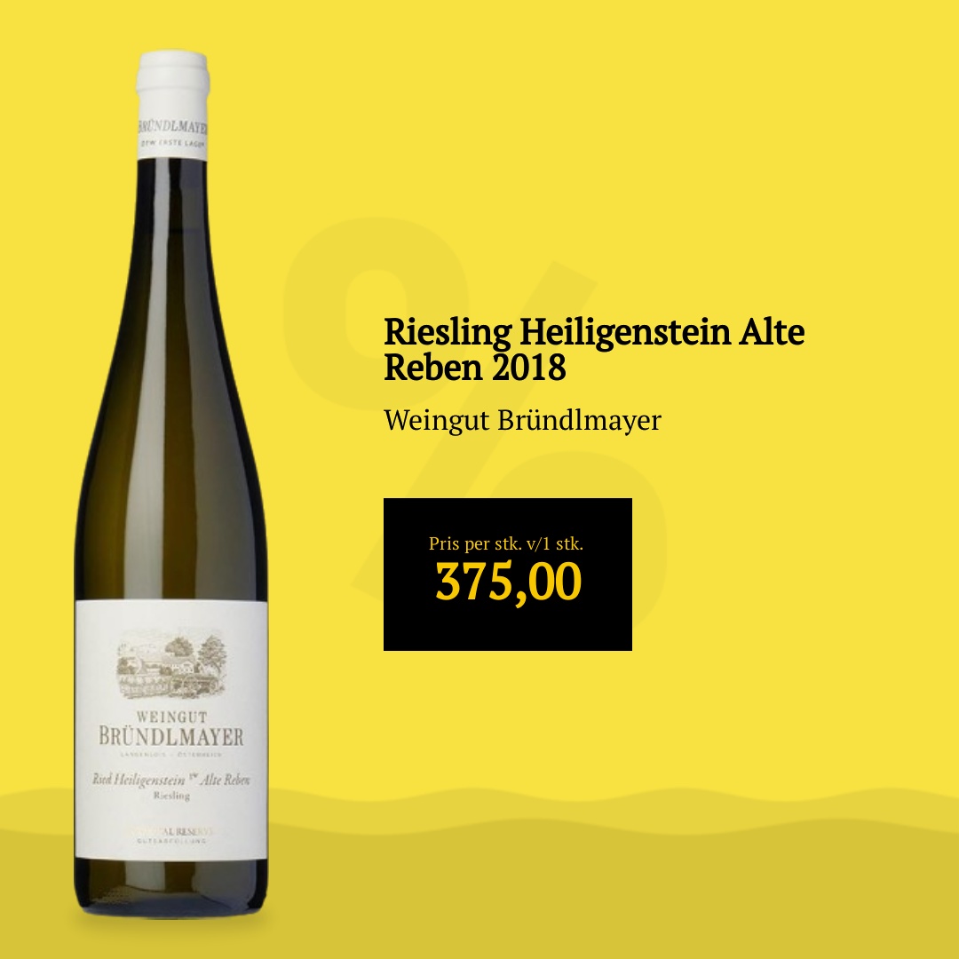Weingut Bründlmayer Riesling Heiligenstein Alte Reben 2018
