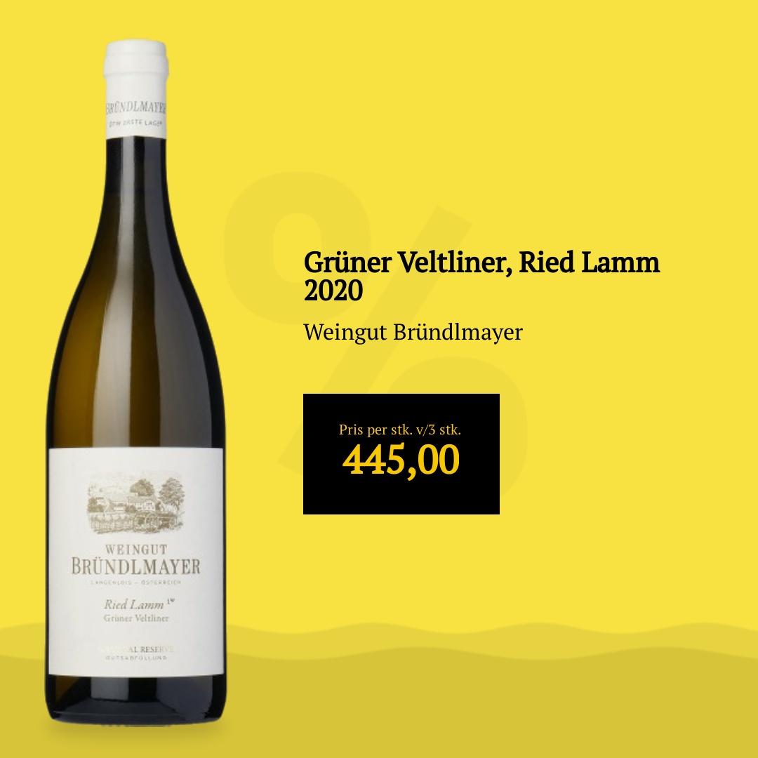 Weingut Bründlmayer Grüner Veltliner, Ried Lamm 2020