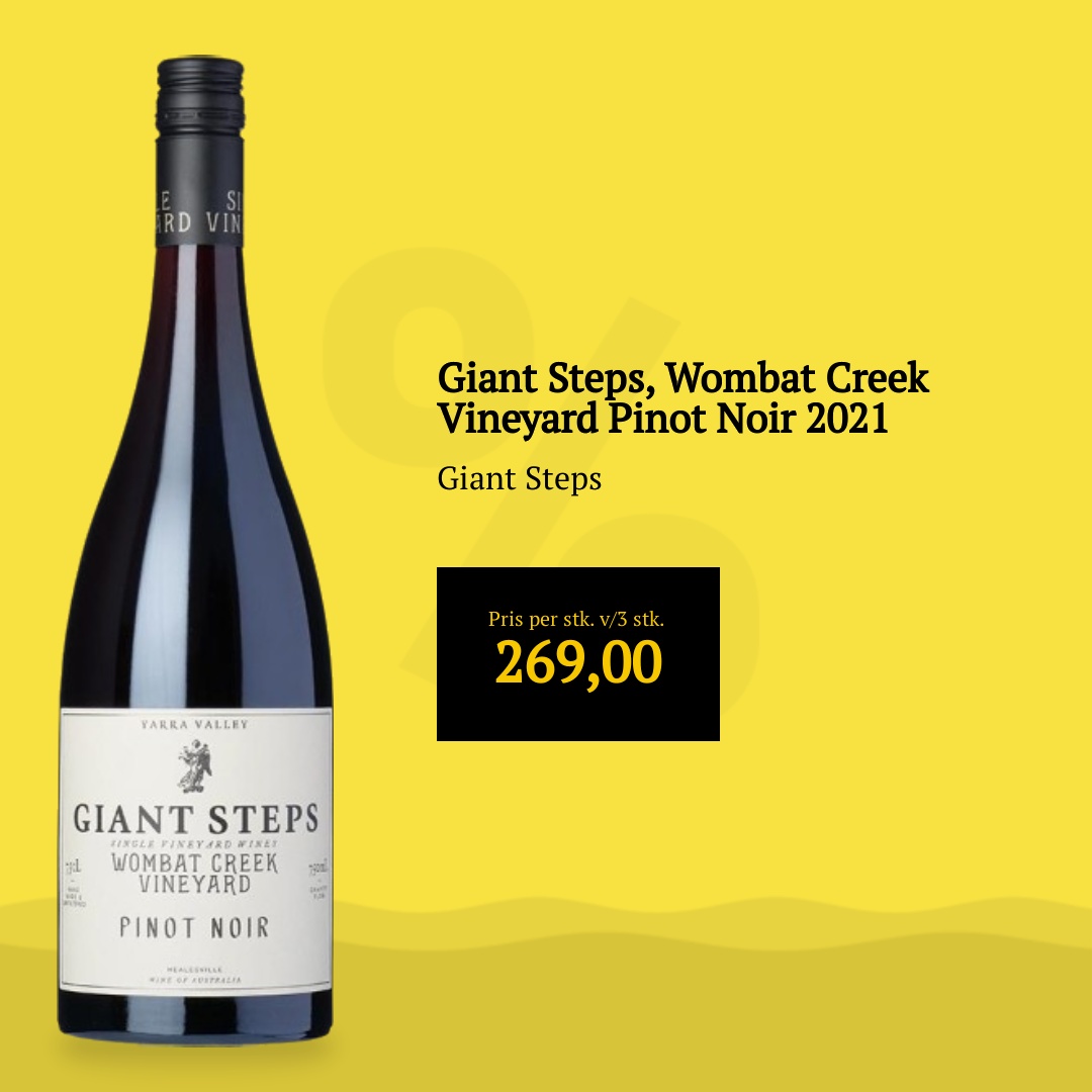 Giant Steps, Wombat Creek Vineyard Pinot Noir 2021