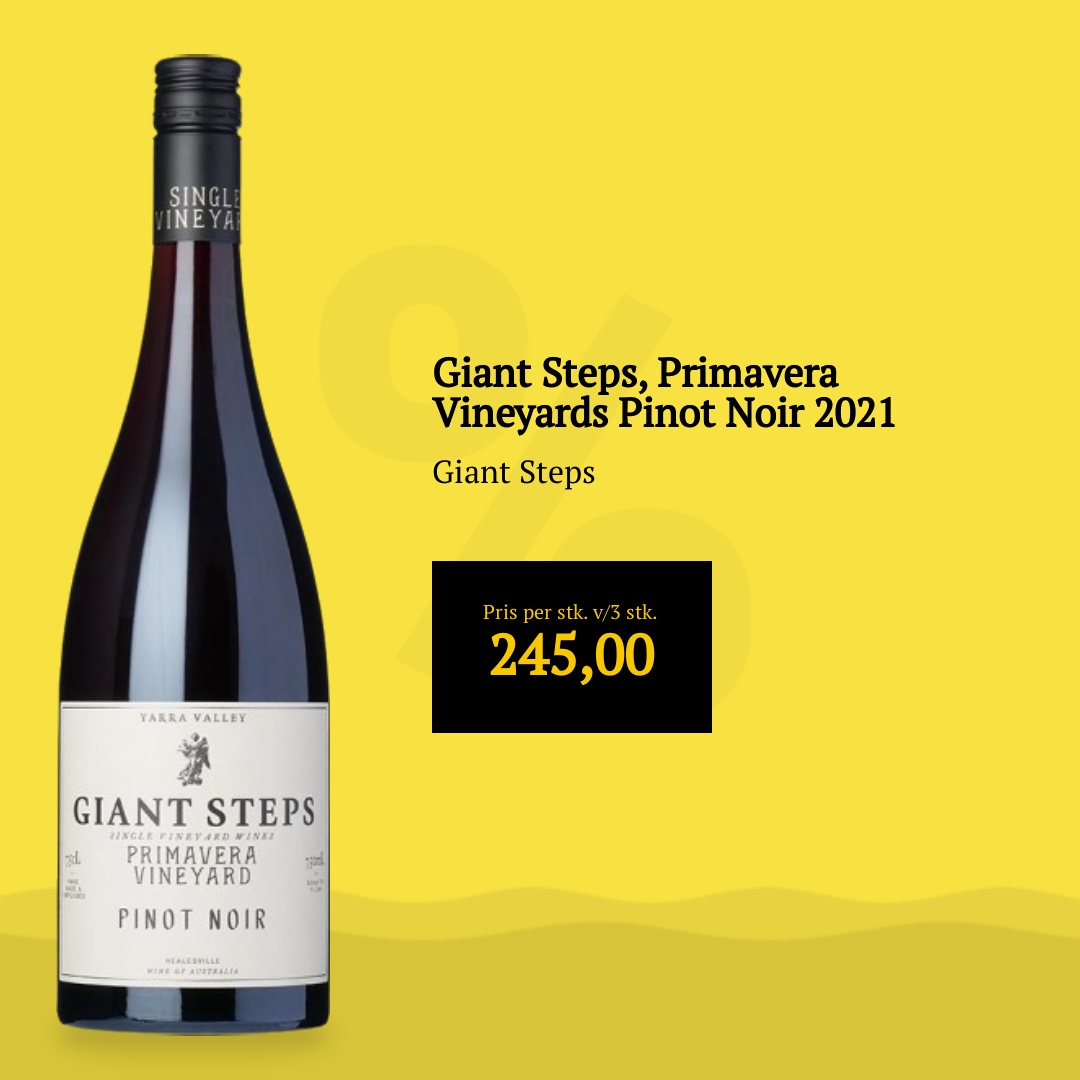  Giant Steps, Primavera Vineyards Pinot Noir 2021