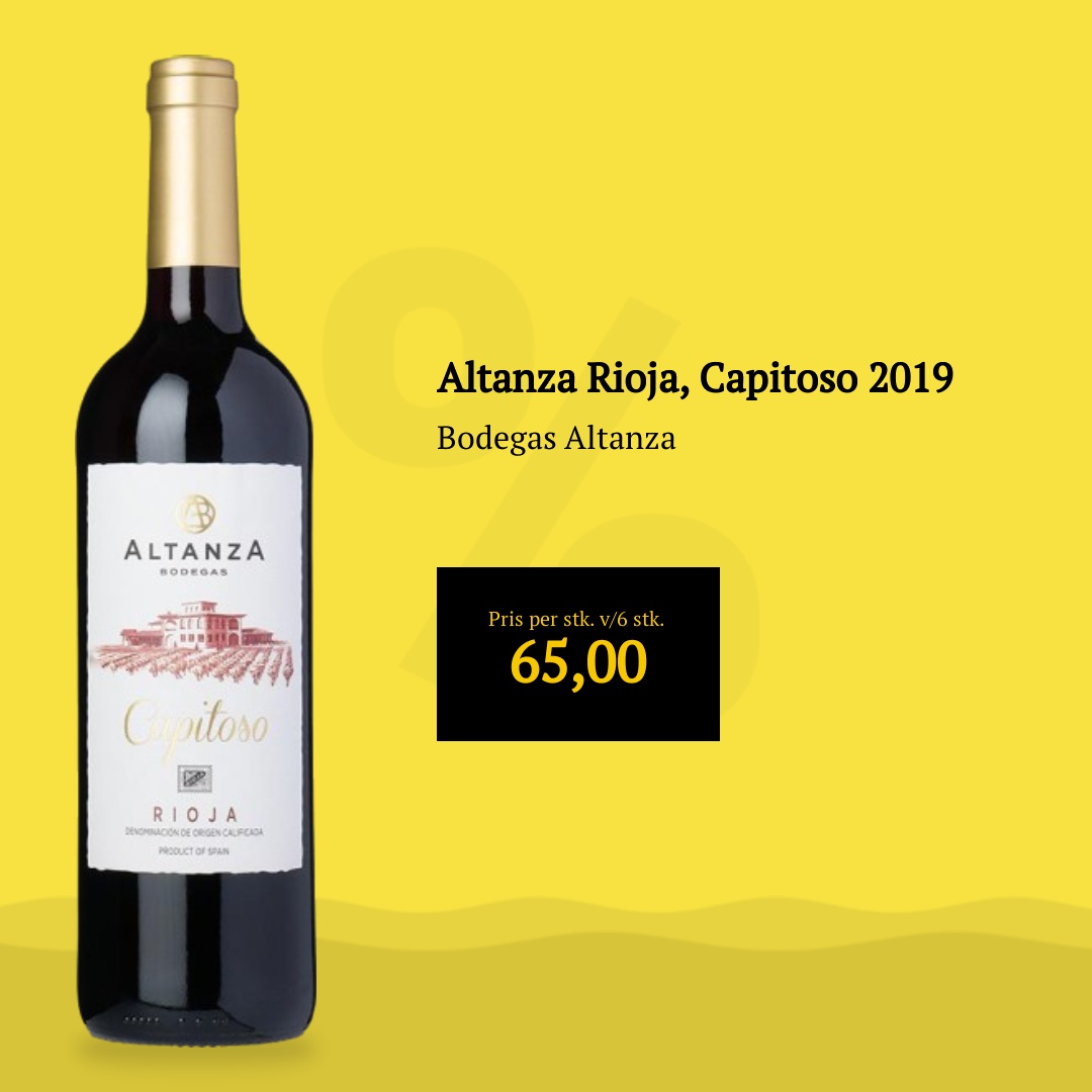 Bodegas Altanza Altanza Rioja, Capitoso 2019