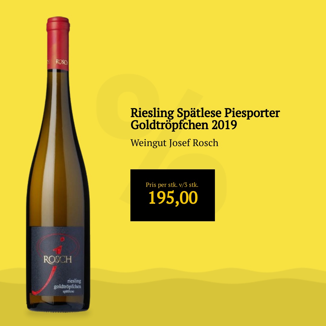  Riesling Spätlese Piesporter Goldtröpfchen 2019