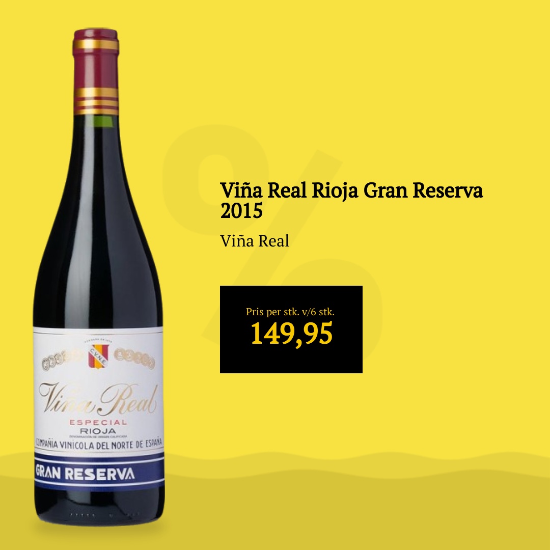 Viña Real Rioja Gran Reserva 2015