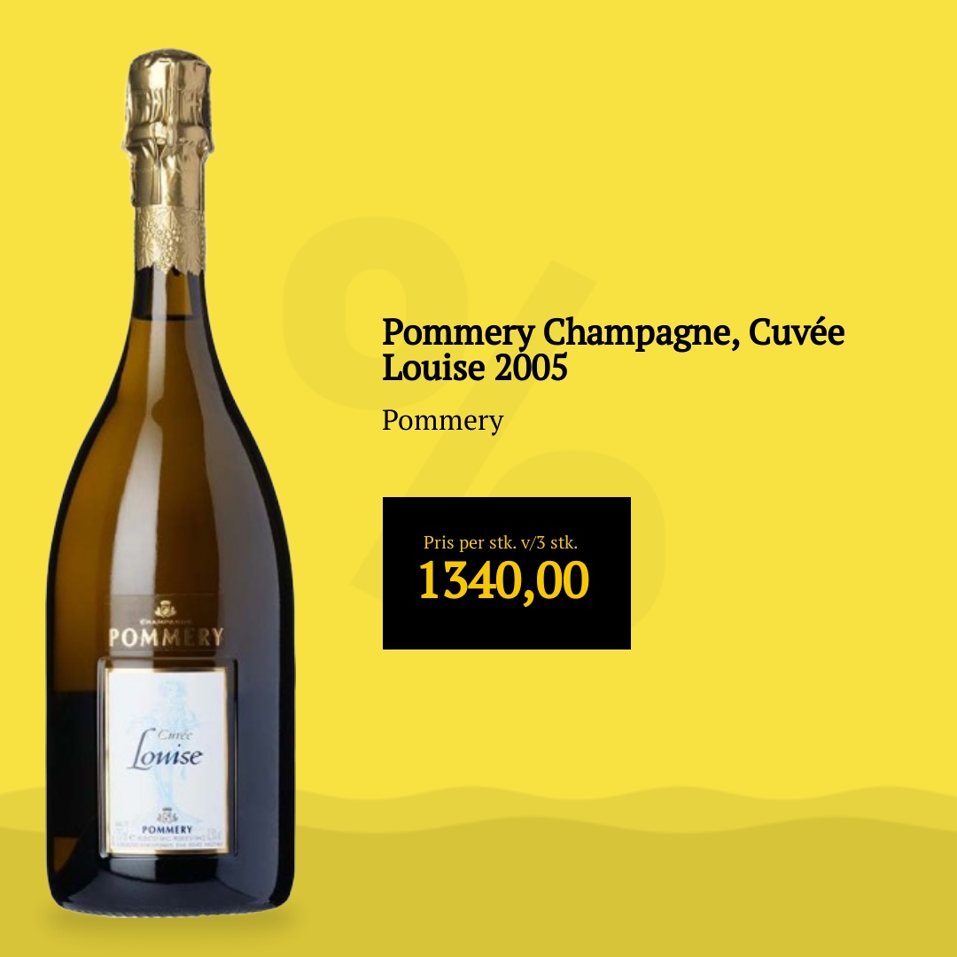  Pommery Champagne, Cuvée Louise 2005
