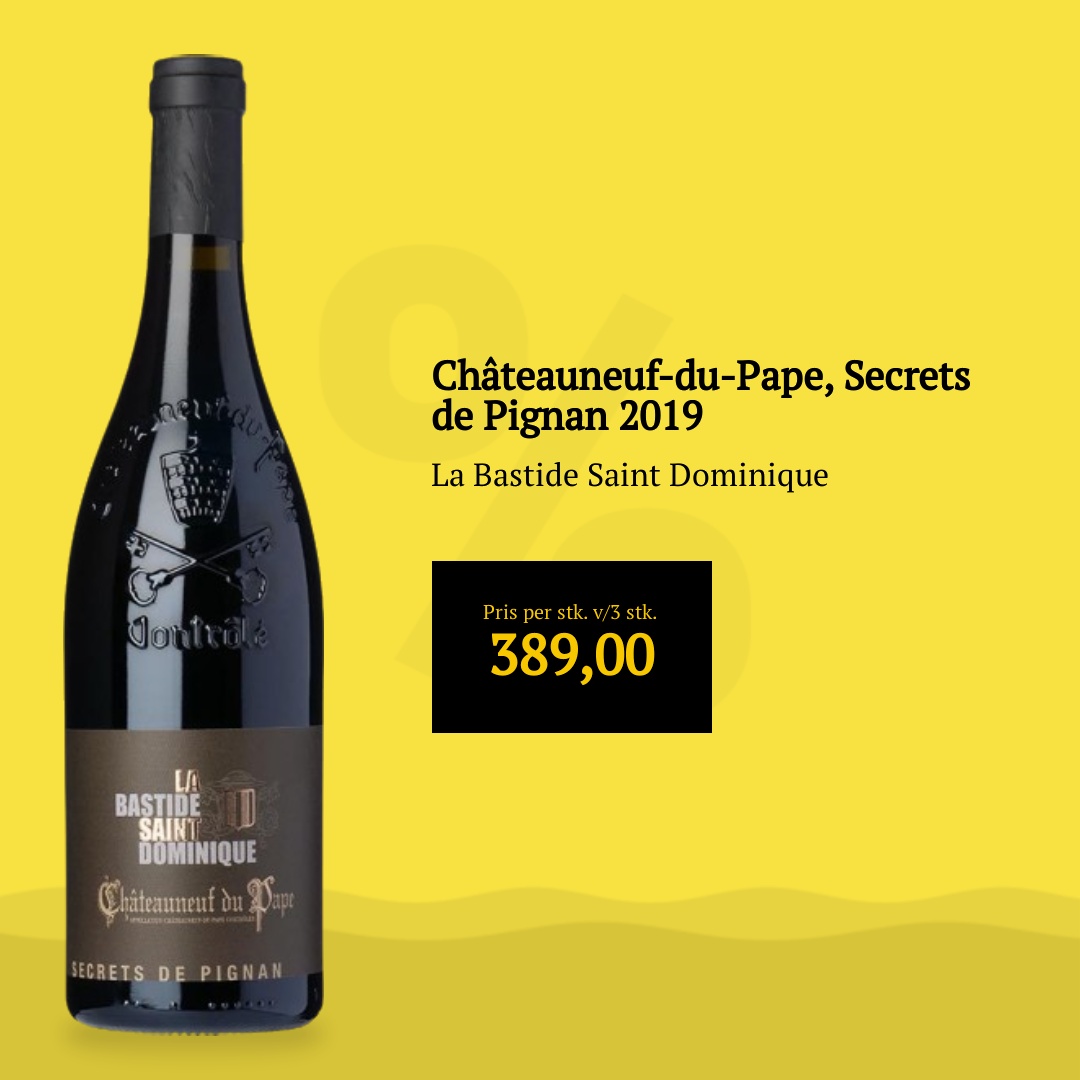  Châteauneuf-du-Pape, Secrets de Pignan 2019