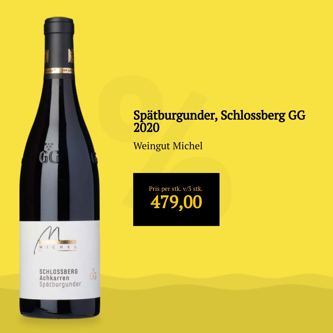  Spätburgunder, Schlossberg GG 2020