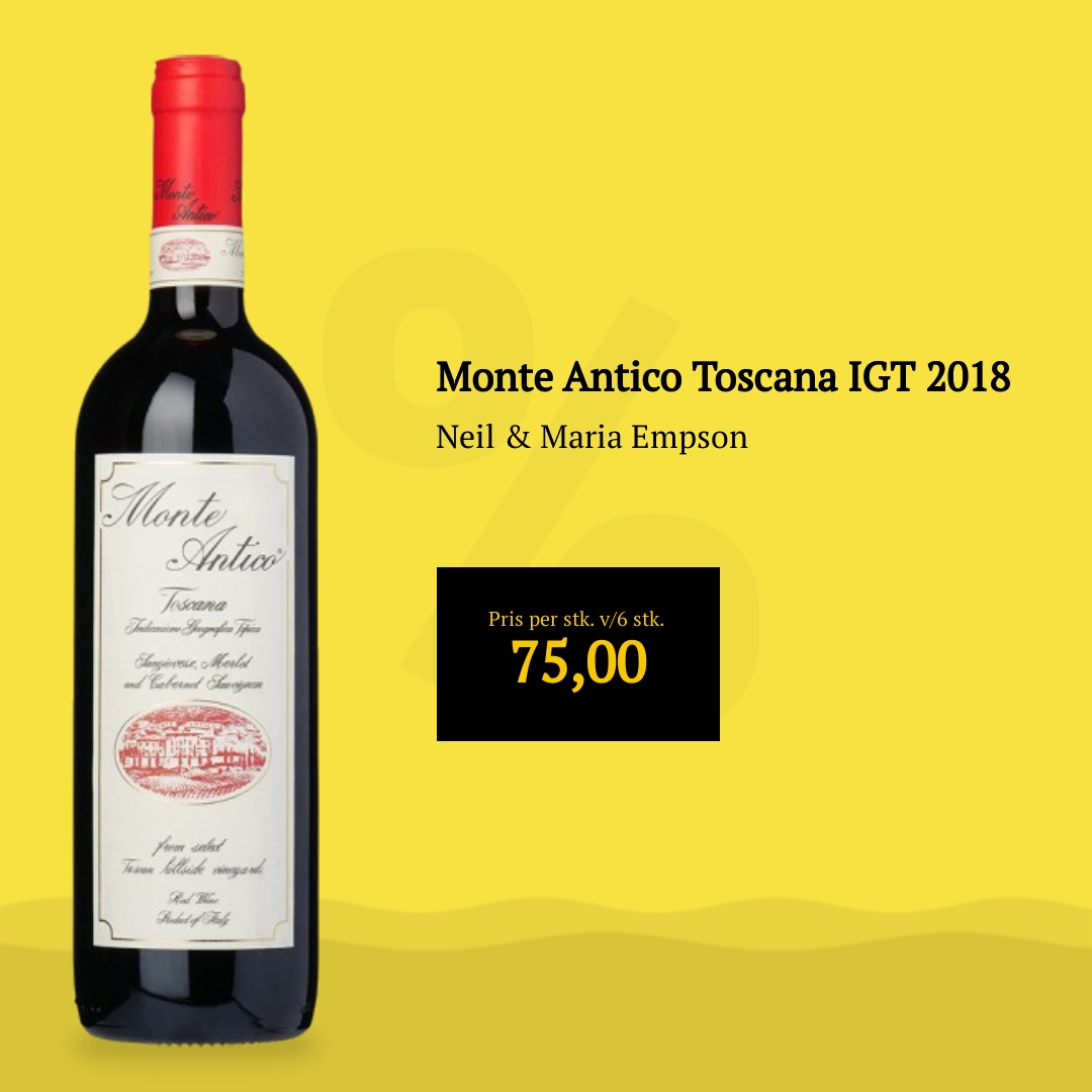  Monte Antico Toscana IGT 2018