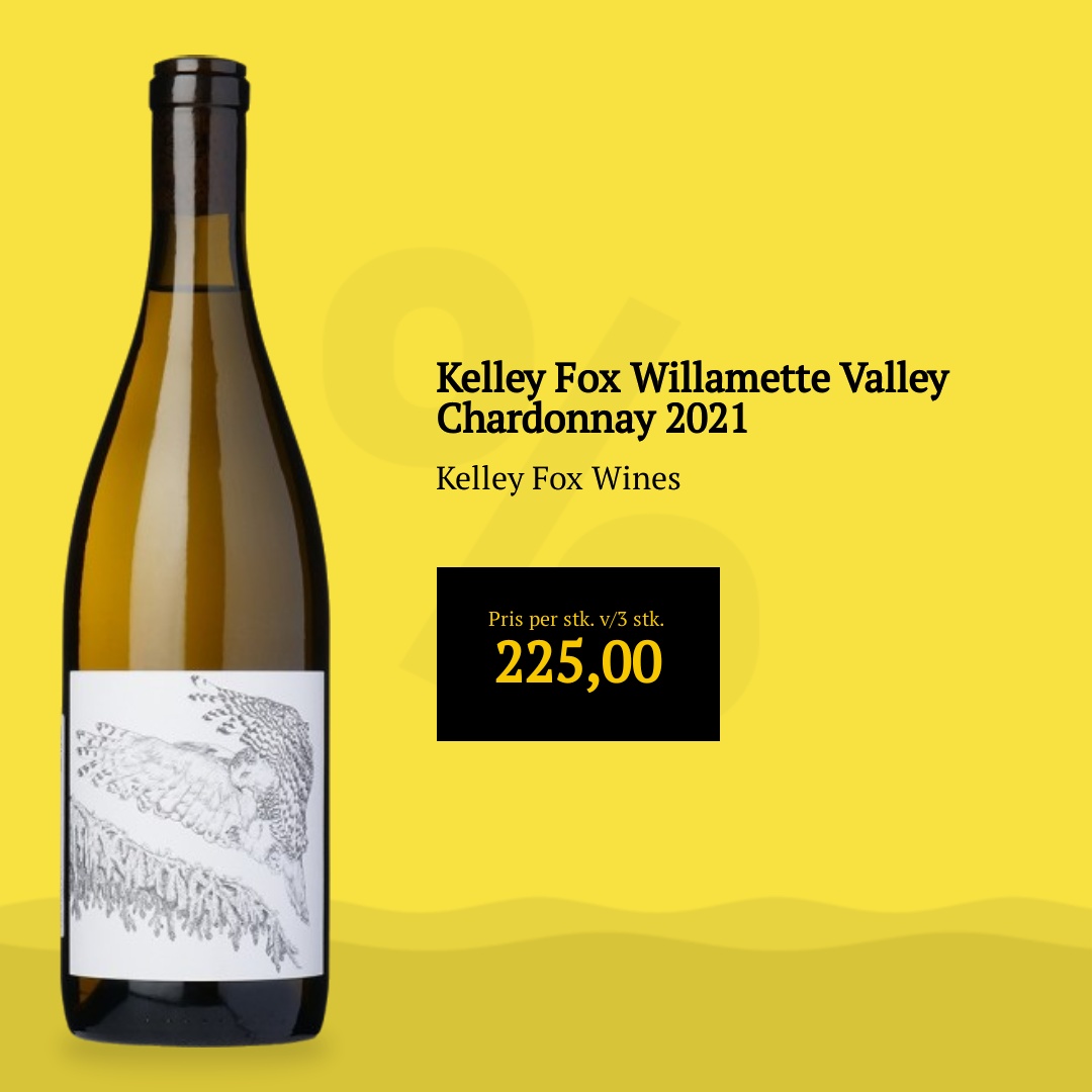 Kelley Fox Wines Kelley Fox Willamette Valley Chardonnay 2021