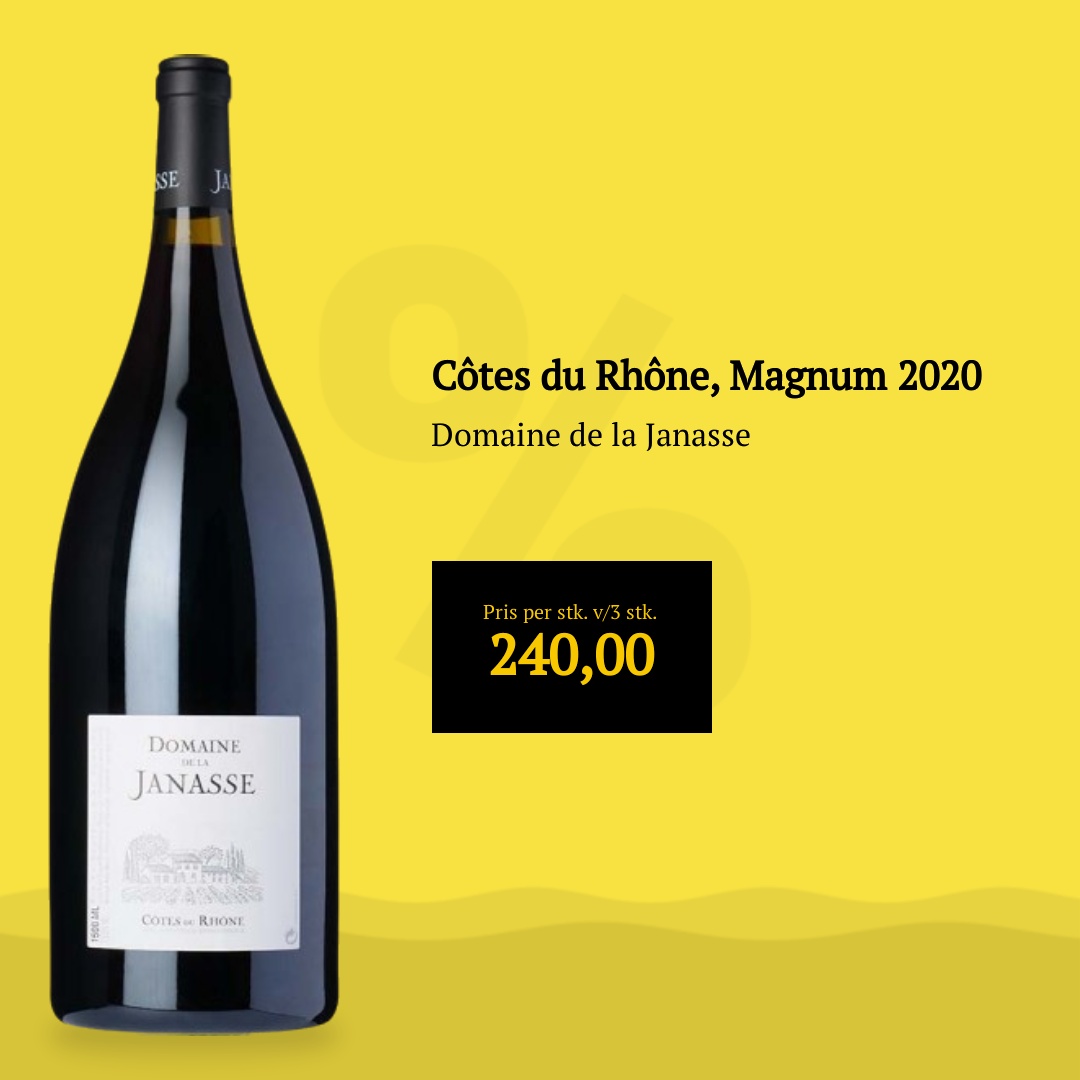 Domaine de la Janasse Côtes du Rhône, Magnum 2020