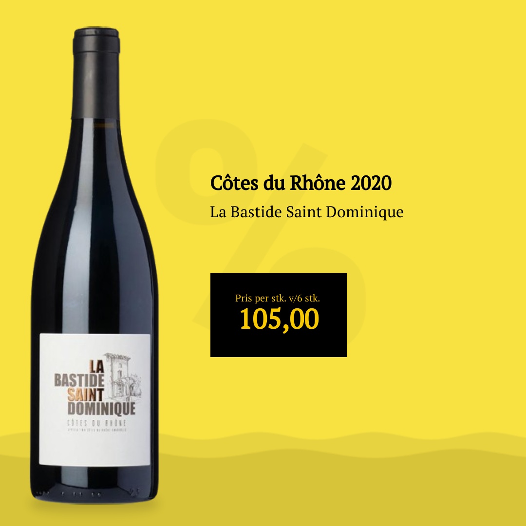 La Bastide Saint Dominique Côtes du Rhône 2020