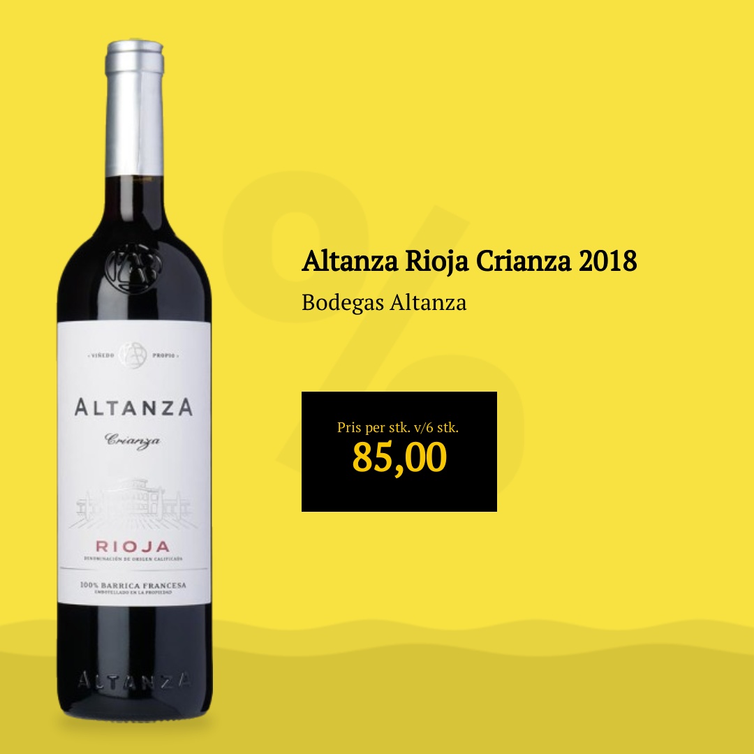 Bodegas Altanza Altanza Rioja Crianza 2018