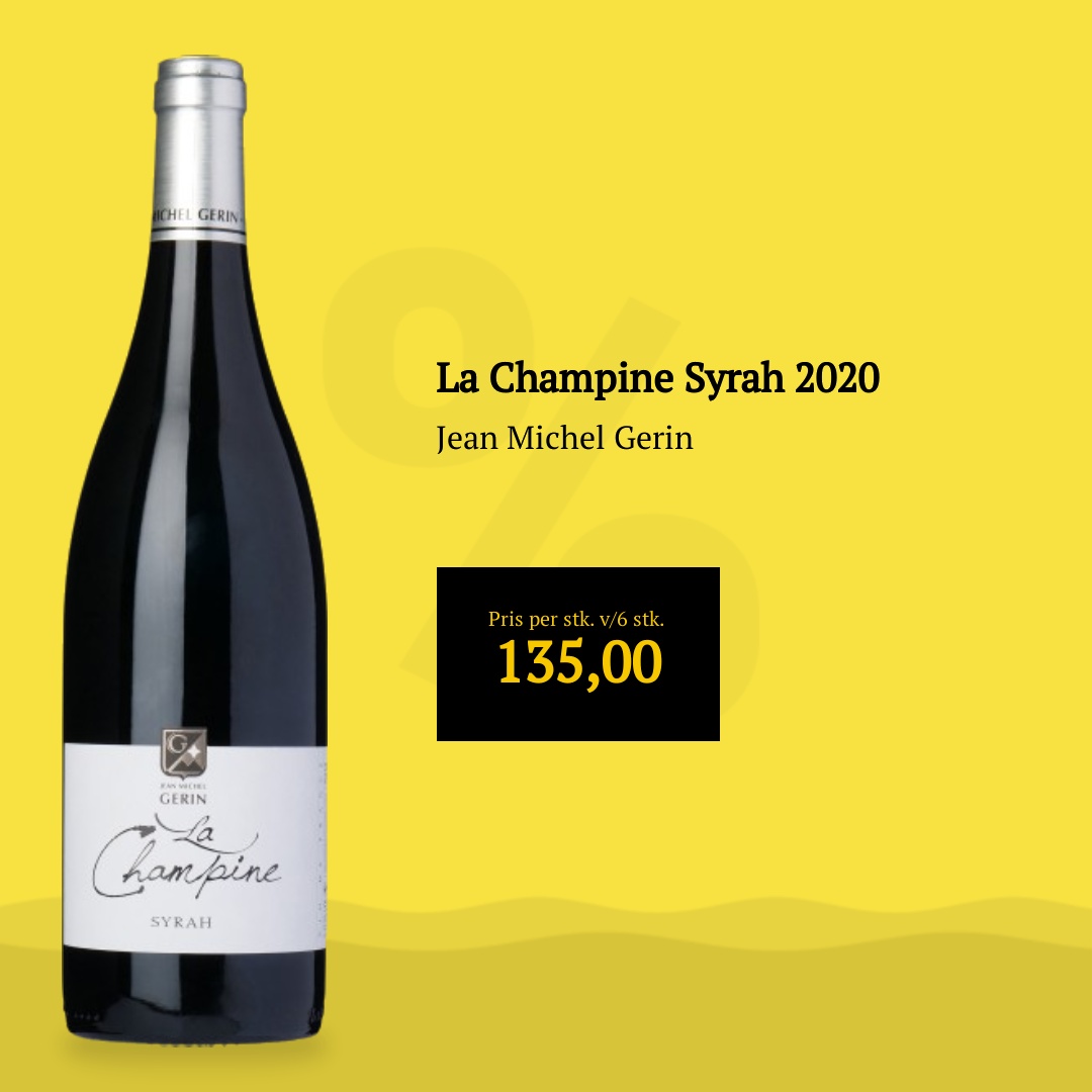 Jean Michel Gerin La Champine Syrah 2020