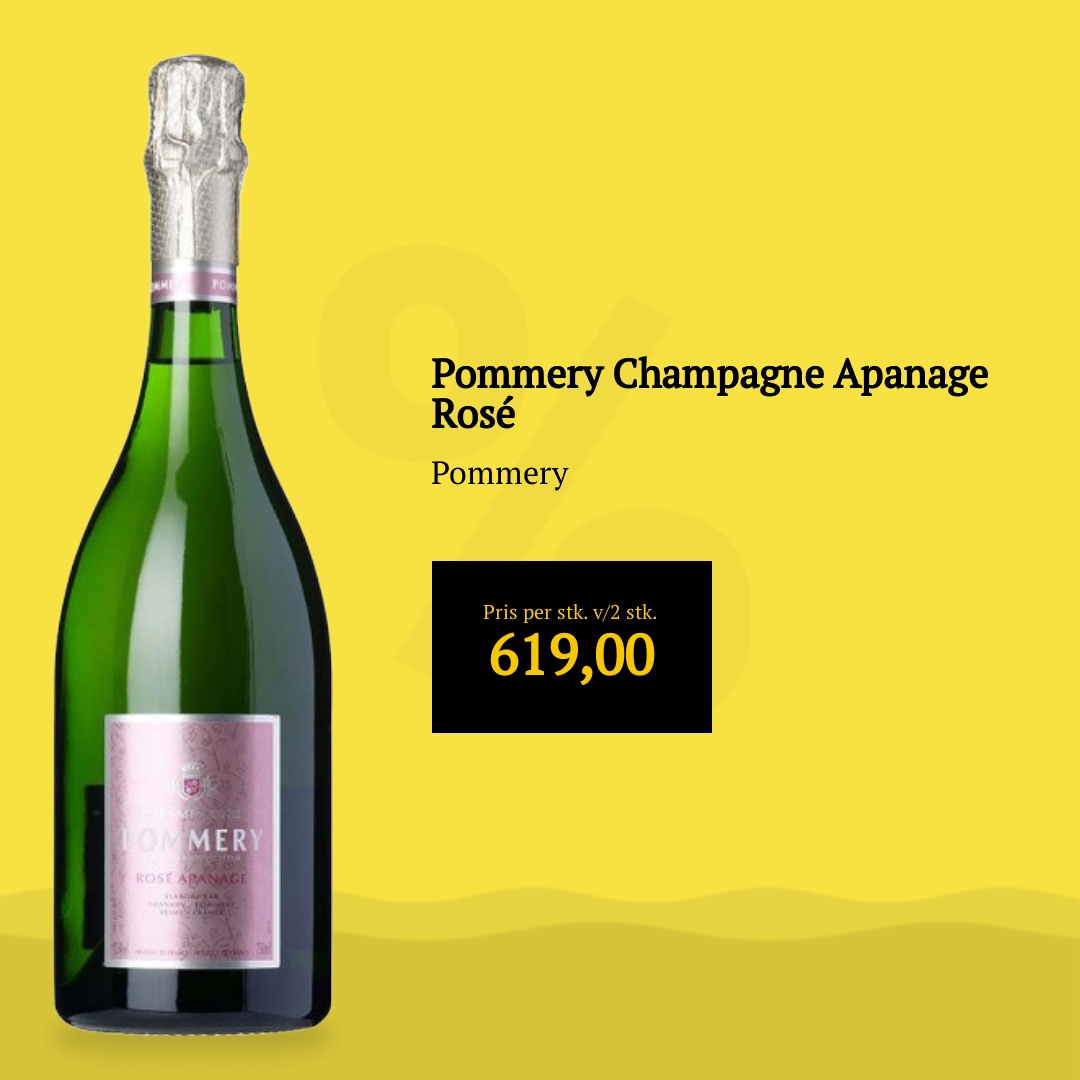 Pommery Champagne Apanage Rosé