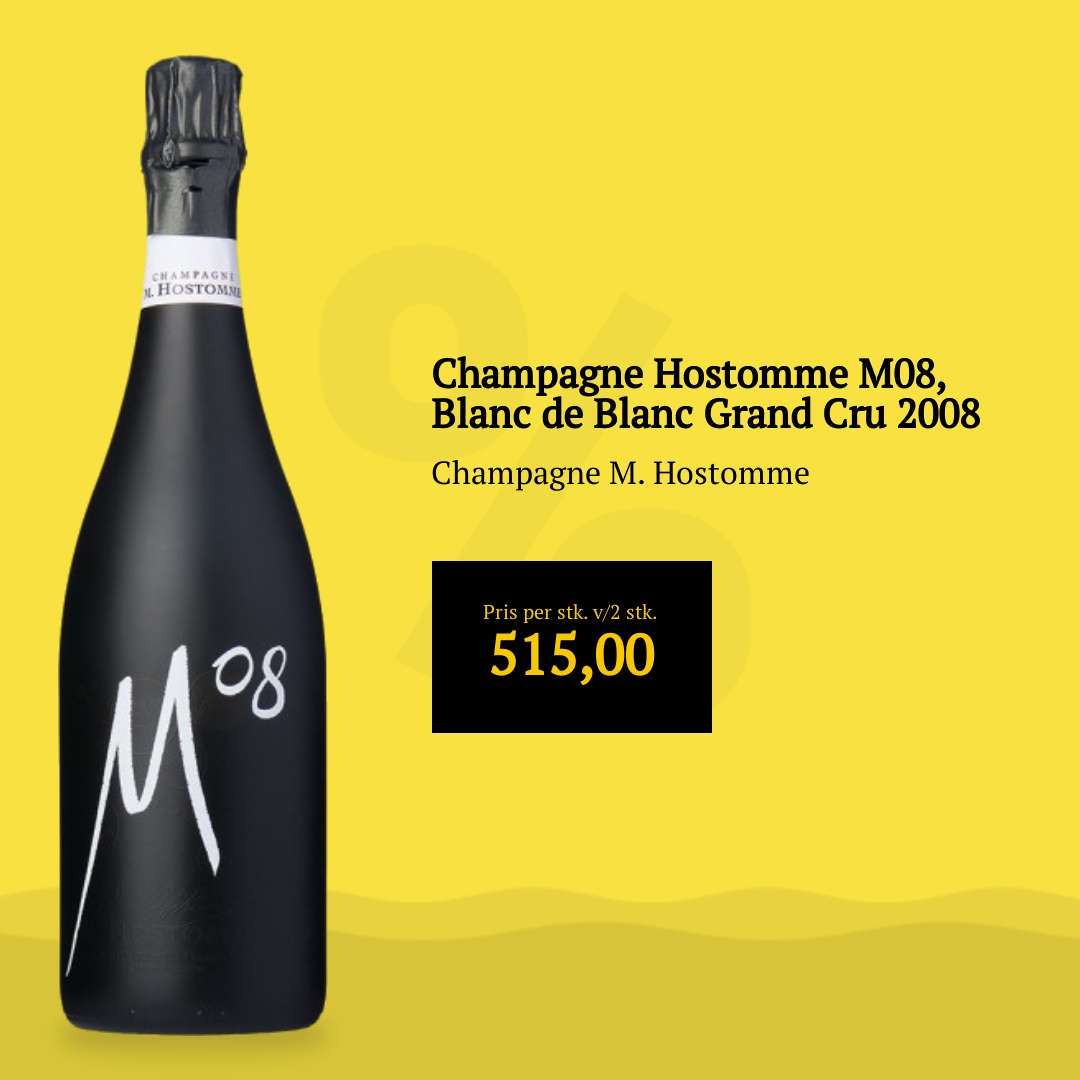 Champagne M. Hostomme Champagne Hostomme M08, Blanc de Blanc Grand Cru 2008